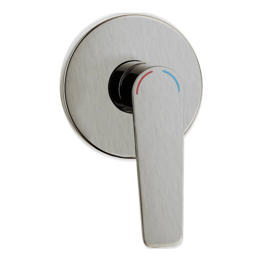 Evekare 35mm Brushed Nickel Designer Extended Lever Shower Mixer