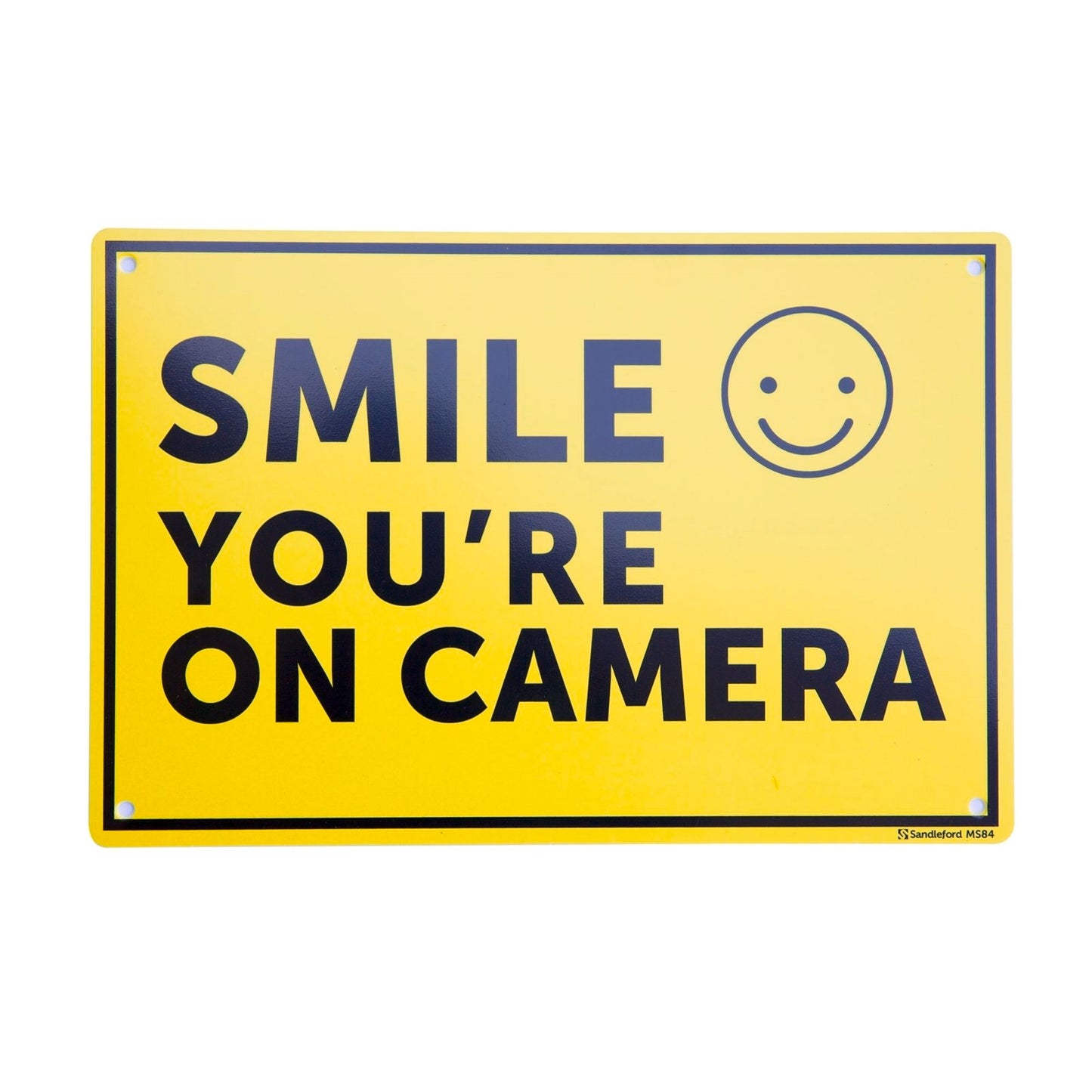 Sandleford Sign Smile You're on Camera - 300 x 200mm