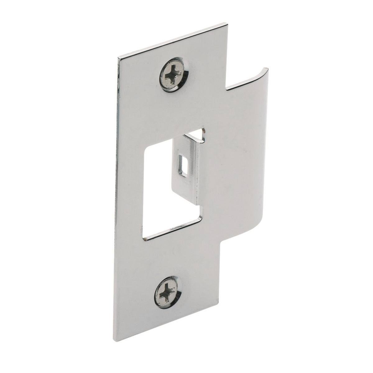 Gainsborough T Strike Plate - 50mm - Zinc - Bright Chrome