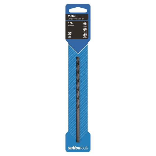 Sutton Tools Long Series Jobber Drill Bit - 1/4"