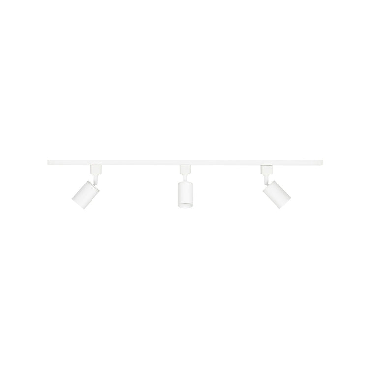 Brilliant White Naj 3 Light Track and Spotlight Kit