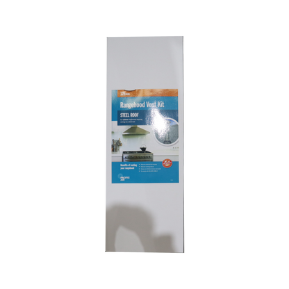 Pacific Air Steel Roof Rangehood Venting Kit - 125mm