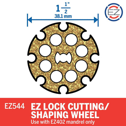 Dremel Carbide Cutting Wheel - 38mm - Carbide - Durable - EZ Lock