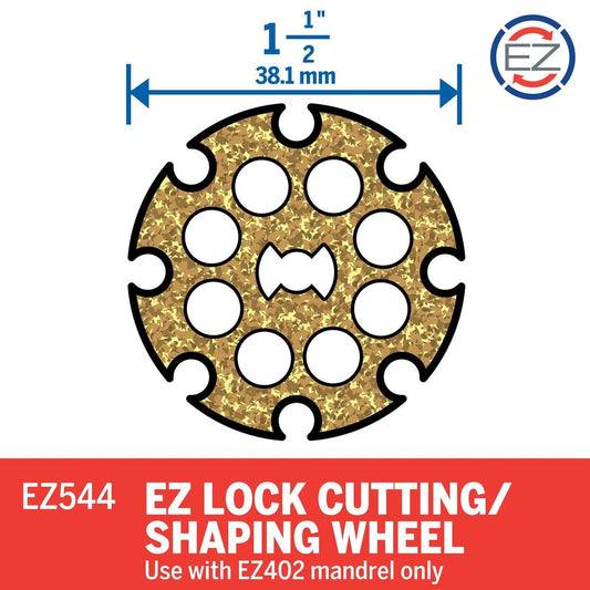 Dremel EZ Lock 38.1 mm Wood Cutting / Shaping Wheel