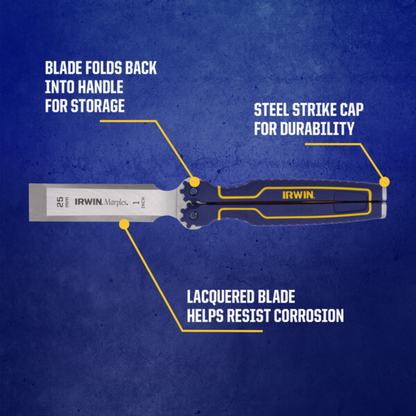 Irwin Marples Folding Pocket Chisel - 25mm
