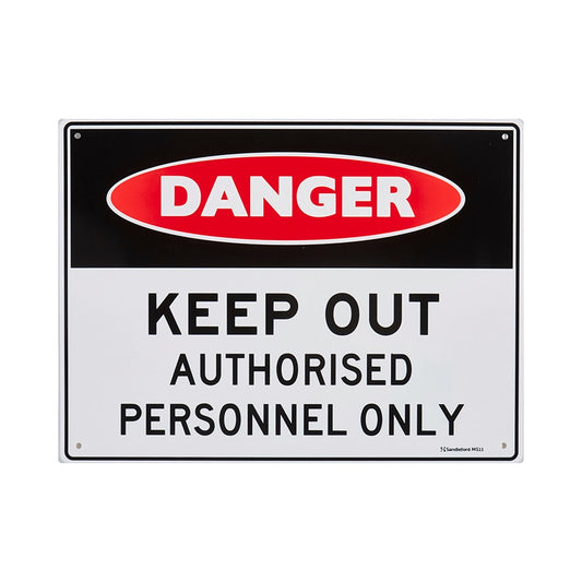 Sandleford Keep Out Sign - 300 x 225mm