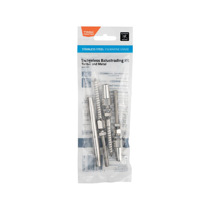 Taskmaster Swageless Balustrading Kit - 74 x 210mm