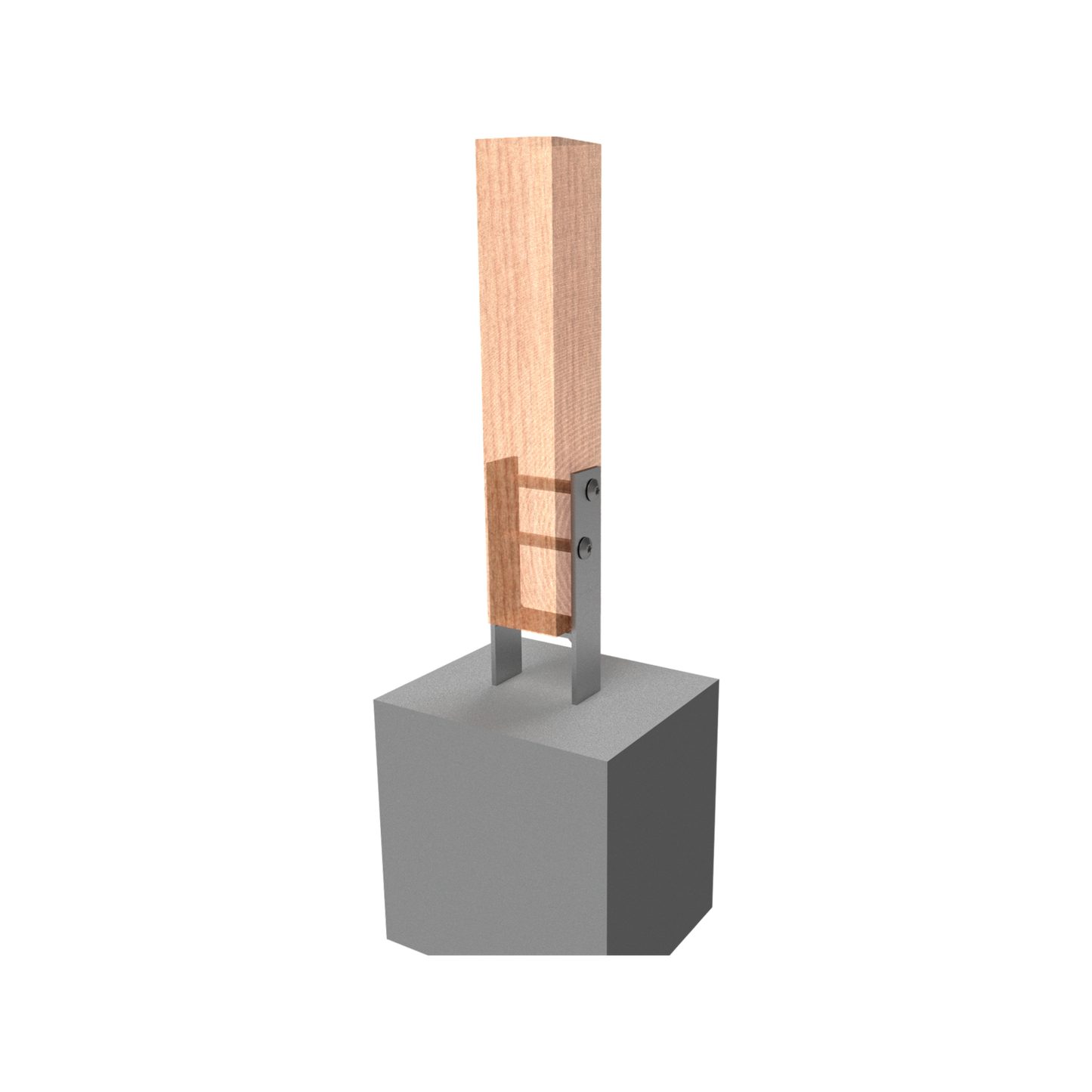 Vuepro Post Support - 600 x 100mm