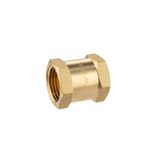 Brasshards Brass Threaded Hexagon Socket - 15mm