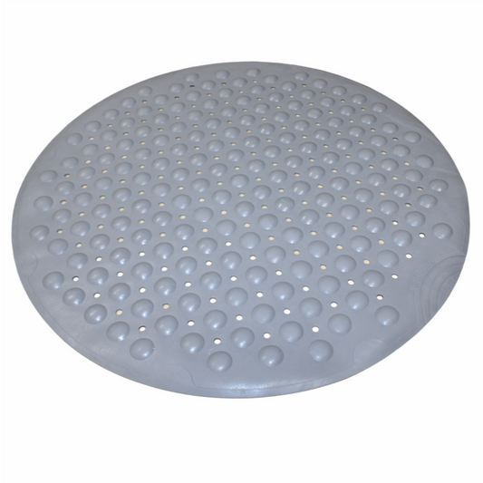 Barelli Round Suction Bath Mat 65 x 65cm Grey