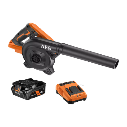 AEG Compact Blower Kit - 18V - 4Ah - 257km/h