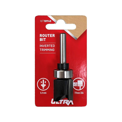 Ultra Inverted Trimming Router Bit - 19mm