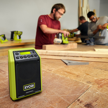 Ryobi Radio with Bluetooth - RR18 - 18V ONE+ - 75mm Speaker