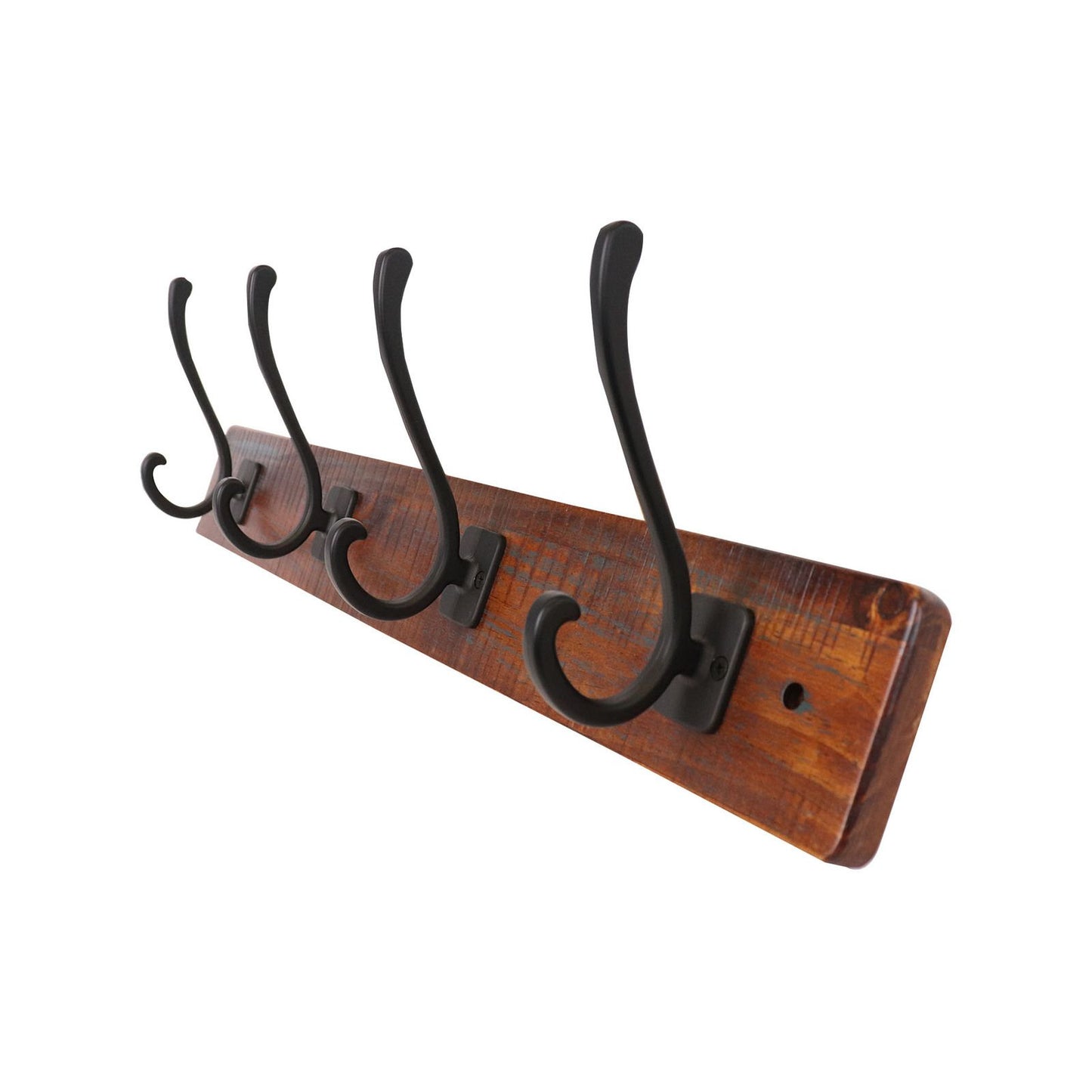 Adoored 4 Hook Rustic Board Rack 600mm