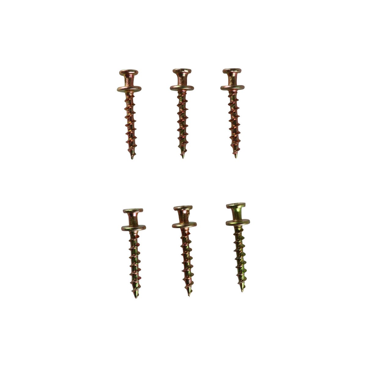 Hangman Bear Claw Screw - 5mm x 35mm - Steel - 45kg Load Capacity - 6 Pack