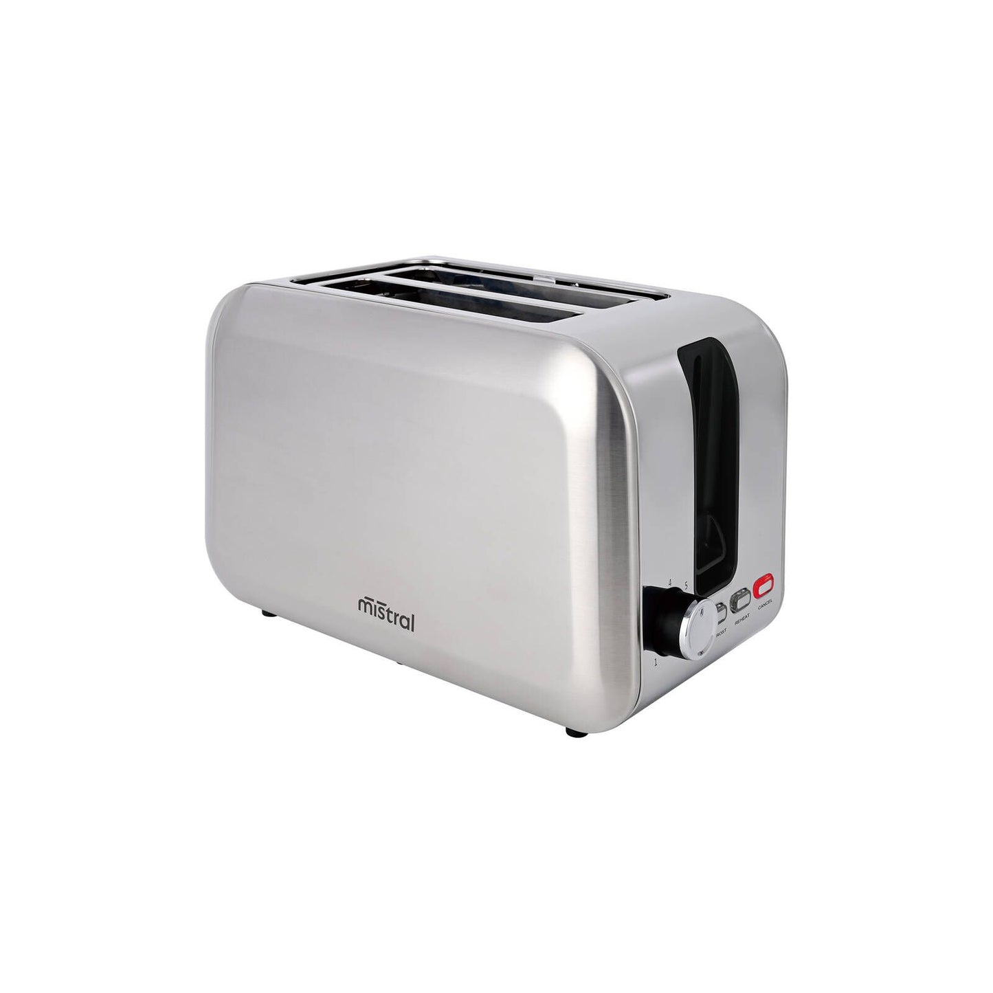 Mistral 2 Slice Toaster - Stainless Steel - 288 x 178 x 158mm