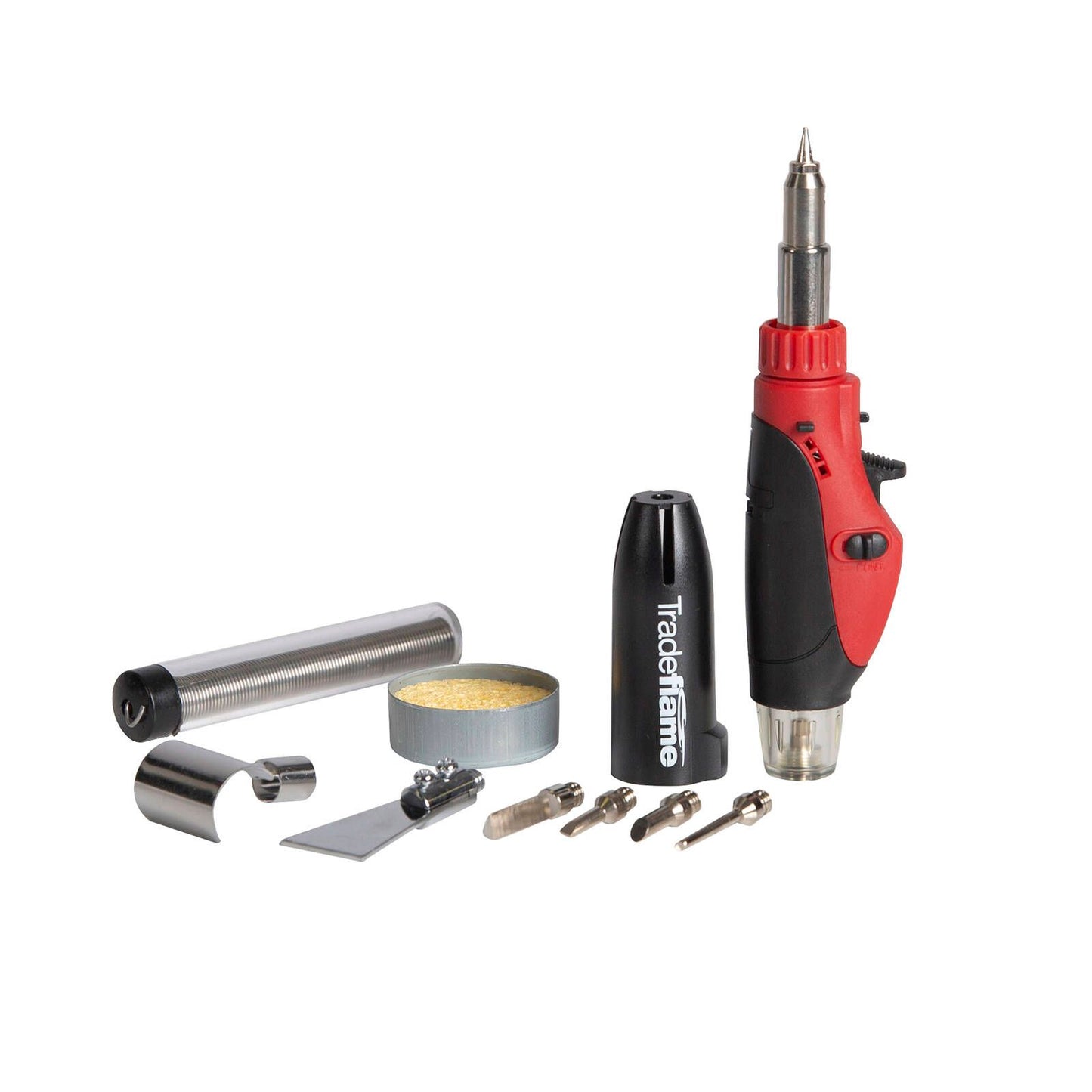 Tradeflame Micro Soldering Torch Kit - 10 Piece
