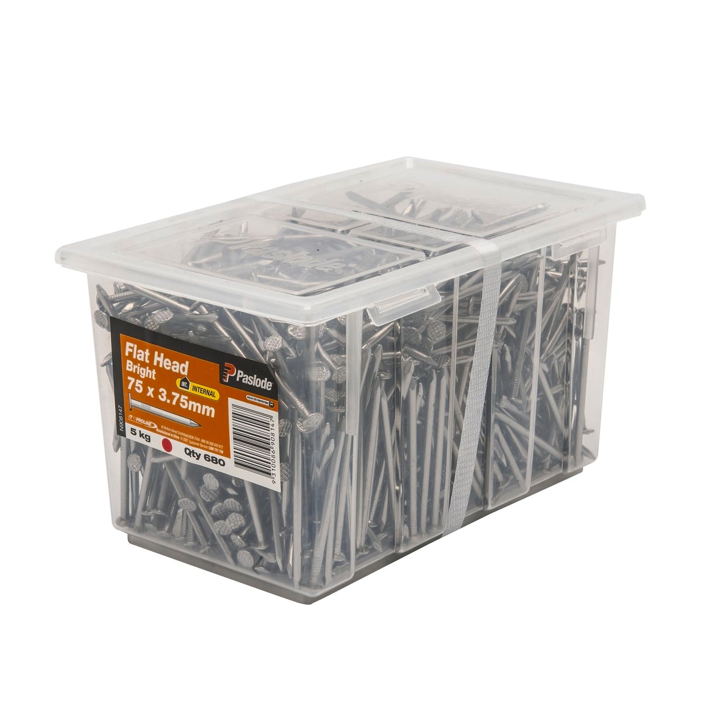 Paslode Flat Head Nails - 75mm - 680 Pack