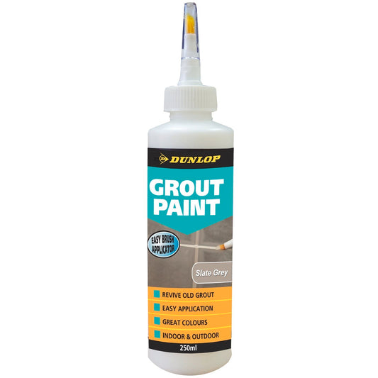 Dunlop Grout Paint Slate Grey - 250ml