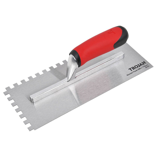 Trojan Notched Plastering Trowel - 280 x 115mm