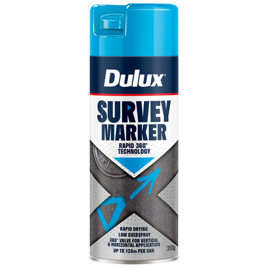 Dulux Spray Survey Marker - 350g - Blue