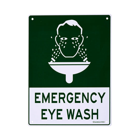 Sandleford Emergency Eye Wash Sign - 300 x 225mm