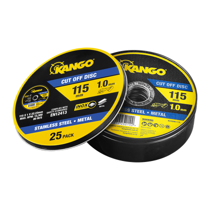 Kango Metal Cut Off Discs - 115mm - 25 Pack