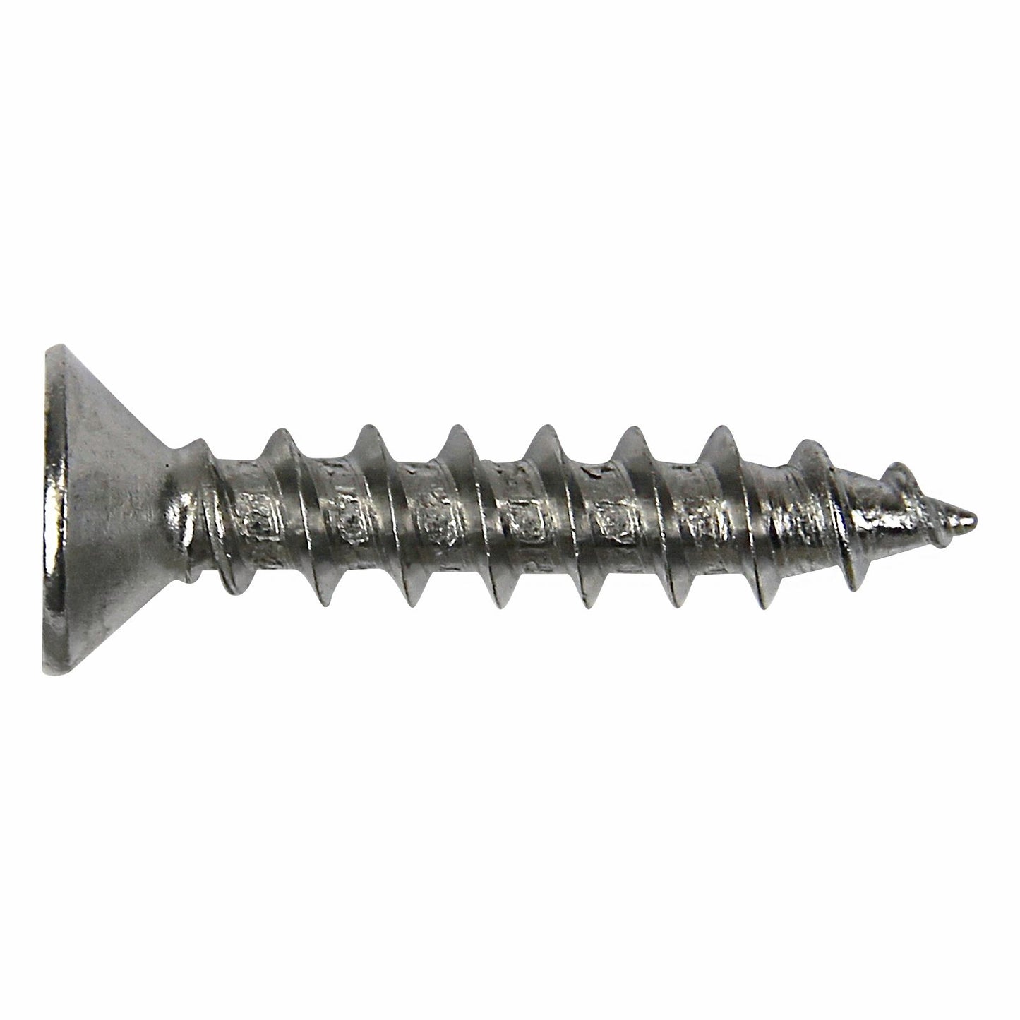 Otter Polished Stainless Steel Hinge Screws - 10 x 30mm - 16 Pack
