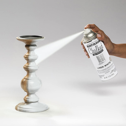 Rust-Oleum Ultra Matt Chalked Spray Paint - 340g - Linen White