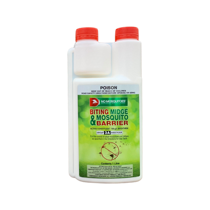 No Mosquitoes Biting Midge Mosquito Barrier Spray - 1L