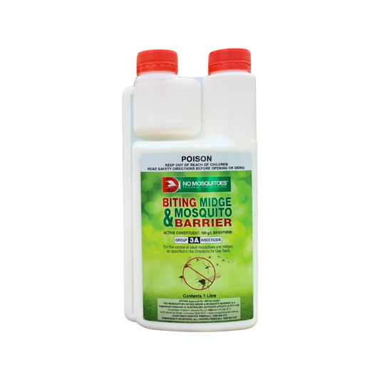 No Mosquitoes Biting Midge Mosquito Barrier Spray - 1L
