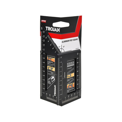 Trojan Aluminium Post Square - 90 x 195mm