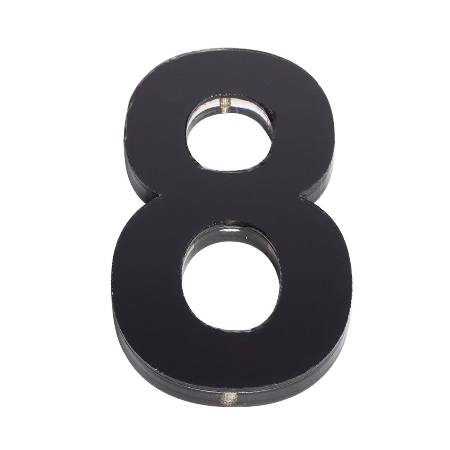Sandleford House Number 8 - 120mm - Black