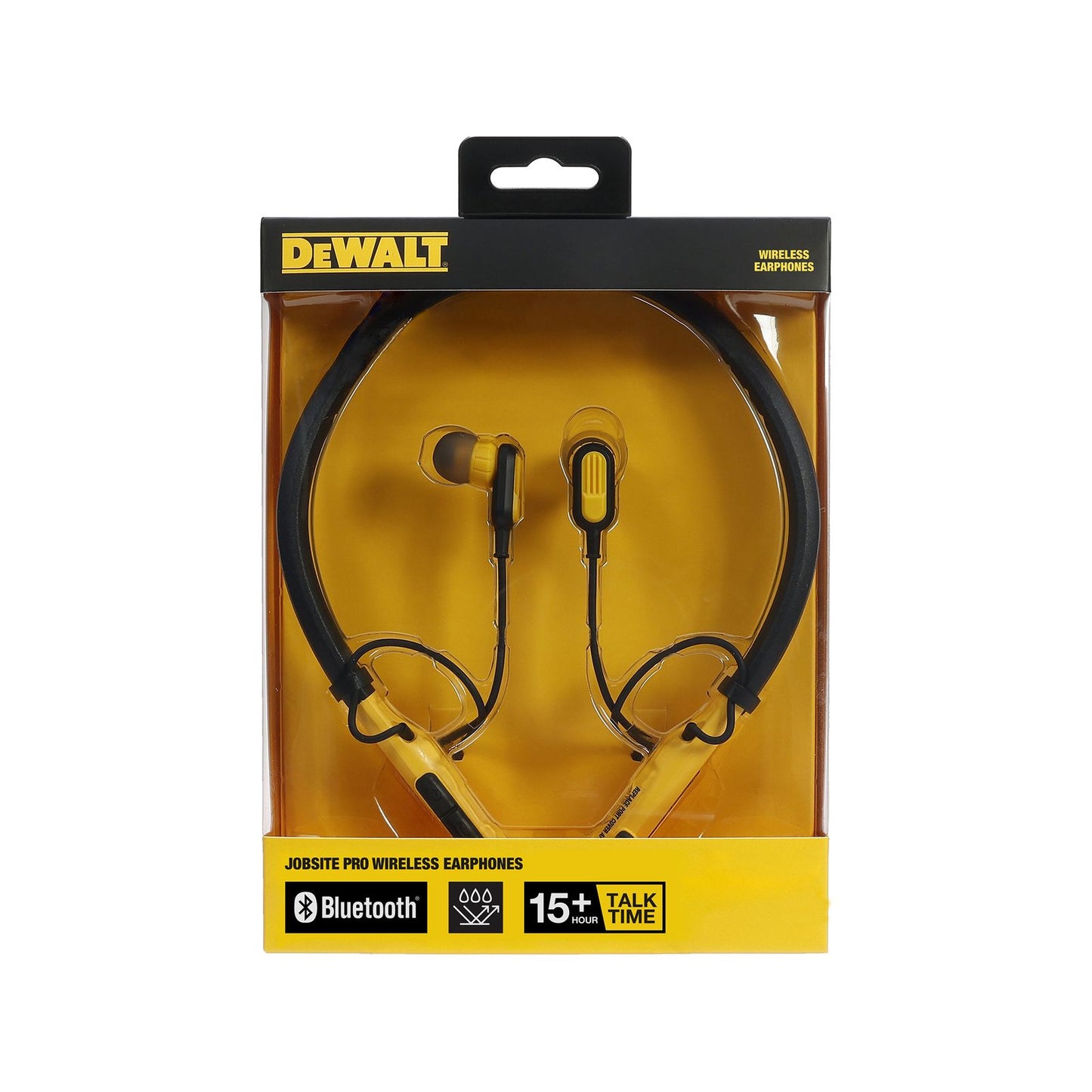 Dewalt Wireless Jobsite Pro Bluetooth Neckband Earphones