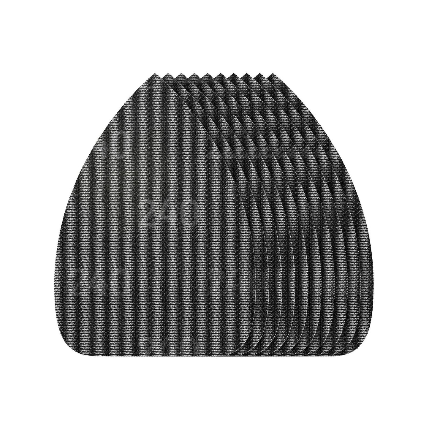 Full Boar Triangular Mesh Sanding Sheets - 100 x 140mm - 240g - 10 Pack