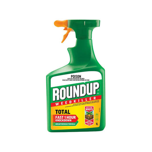 Roundup Total Weedkiller Ready To Use Sprayer - 1L