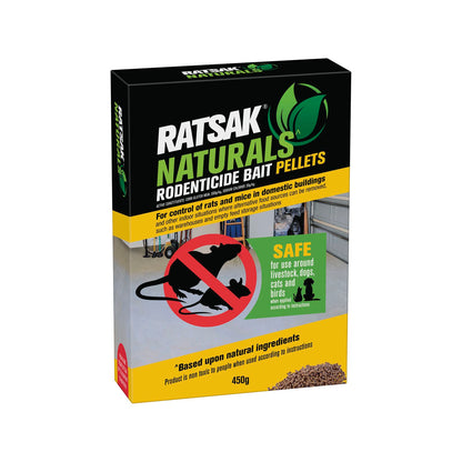 Ratsak Naturals Rodenticide - 450g
