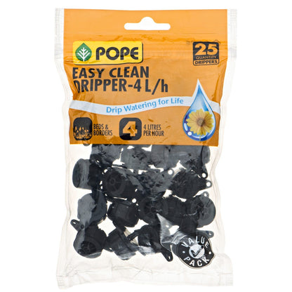 Pope Easy Clean Dripper - 4 L/h - 25 Pack