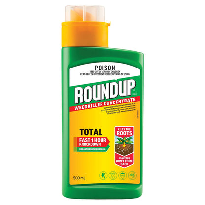Roundup Total Weedkiller Concentrate - 500ml