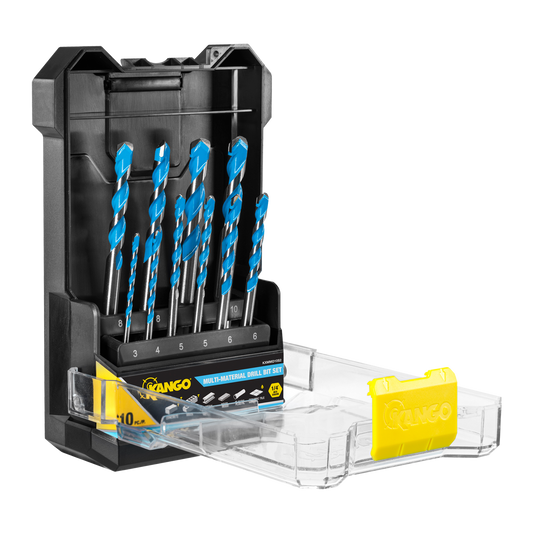 Kango Multi Material Drill Bit Set 10 Piece 3-10mm