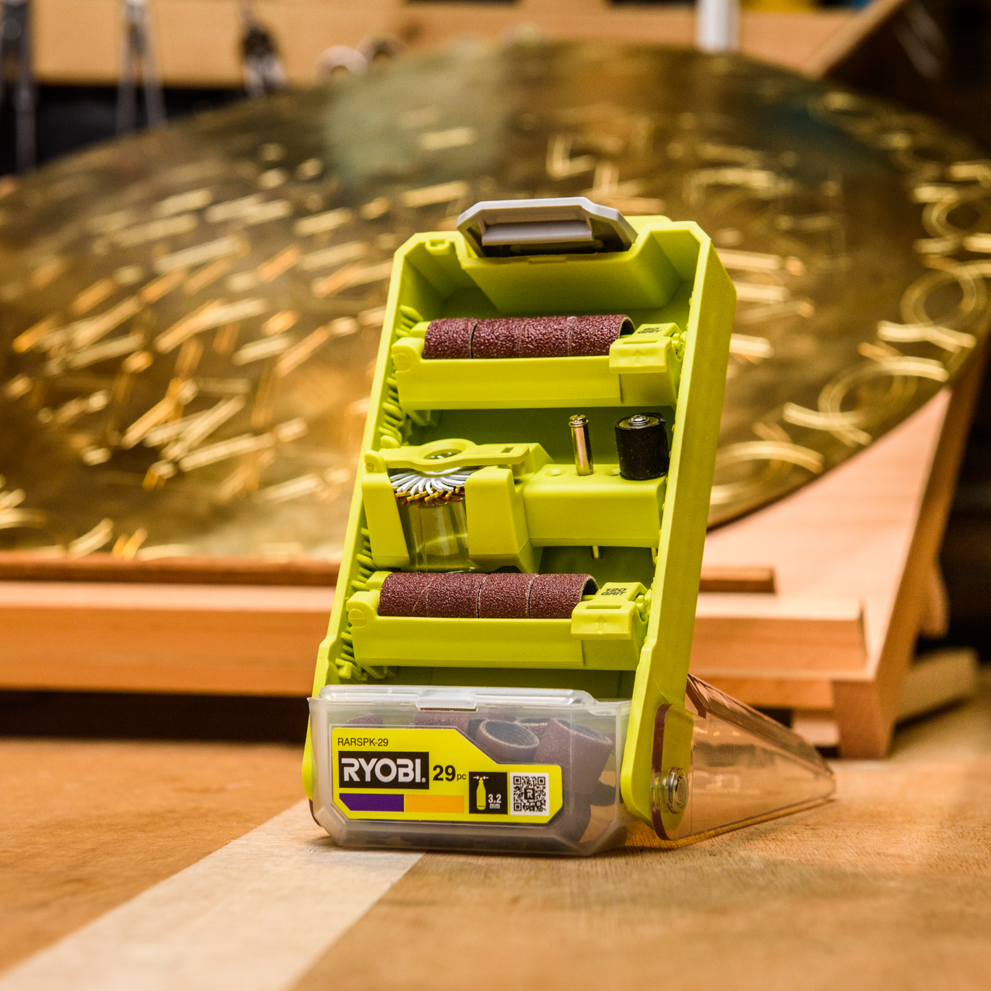 Ryobi Polishing and Sanding Set - 38mm - 29 Piece