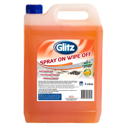 Glitz Spray On Wipe Off - 5L