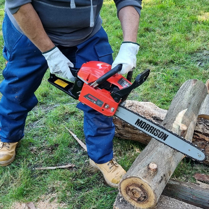 Morrison MCS45E Petrol Chainsaw - 45cc - 18" Bar