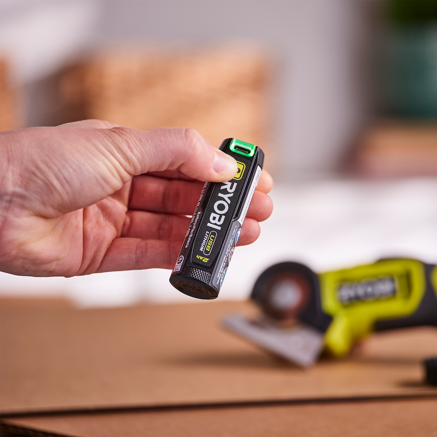 Ryobi USB Lithium Battery Power Bank - 2Ah