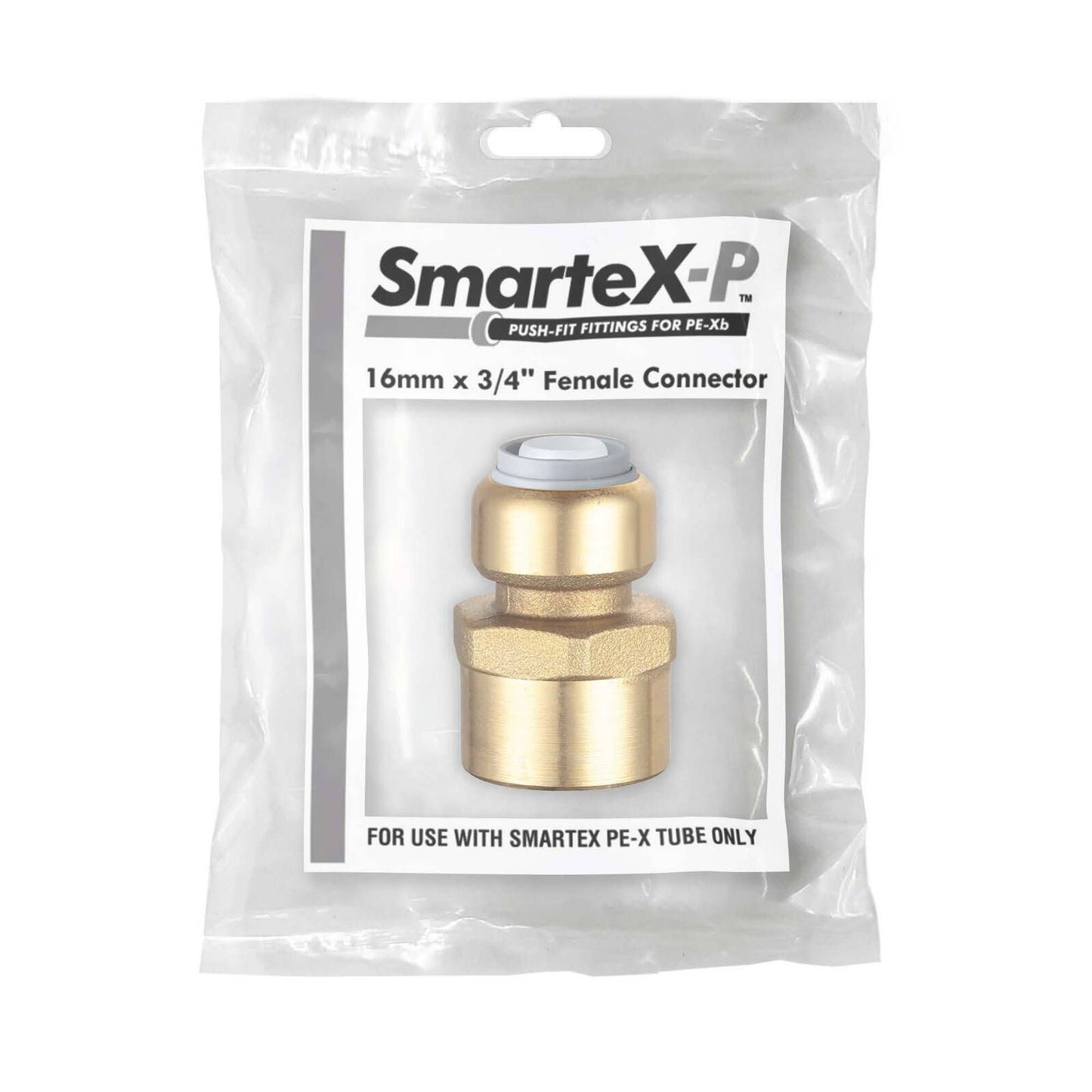 Smartex Pex Female Connector - 16 x 20mm