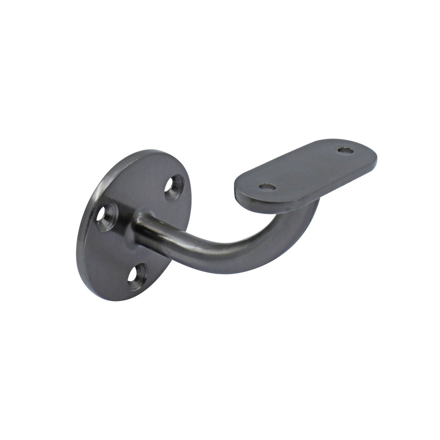 Carinya Black Nickel Handrail Bracket - 70 x 90 x 95mm