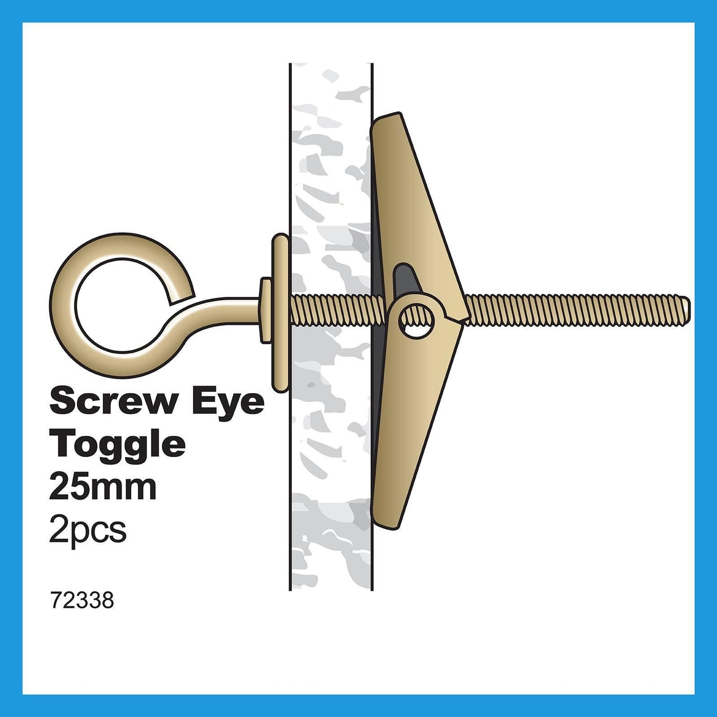 Everhang Screw Eye Toggle - 25mm