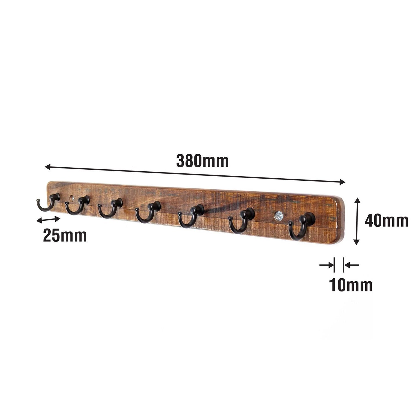 Adoored Rustic Key Rack 7 Hook