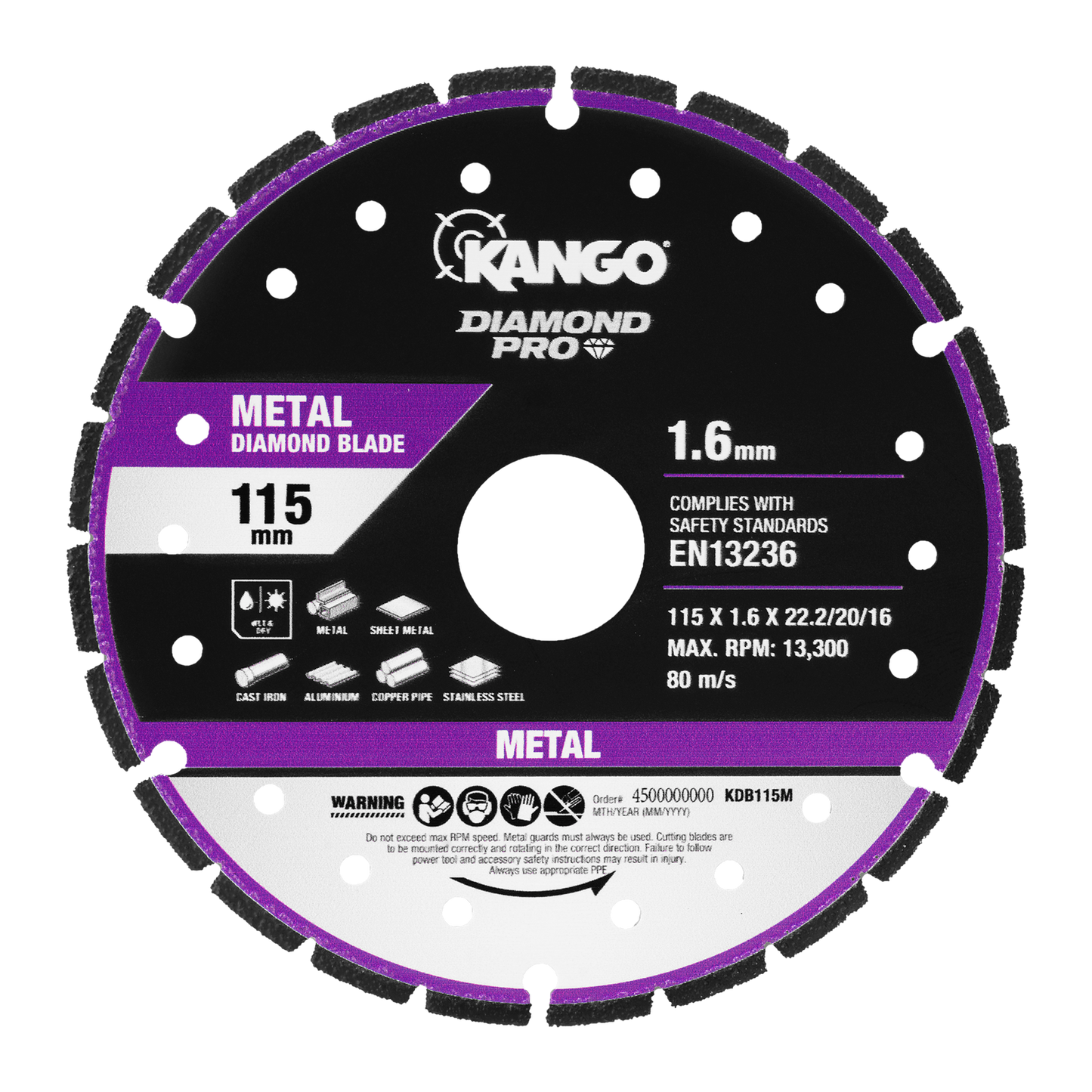 Kango Metal Diamond Blade - 115mm