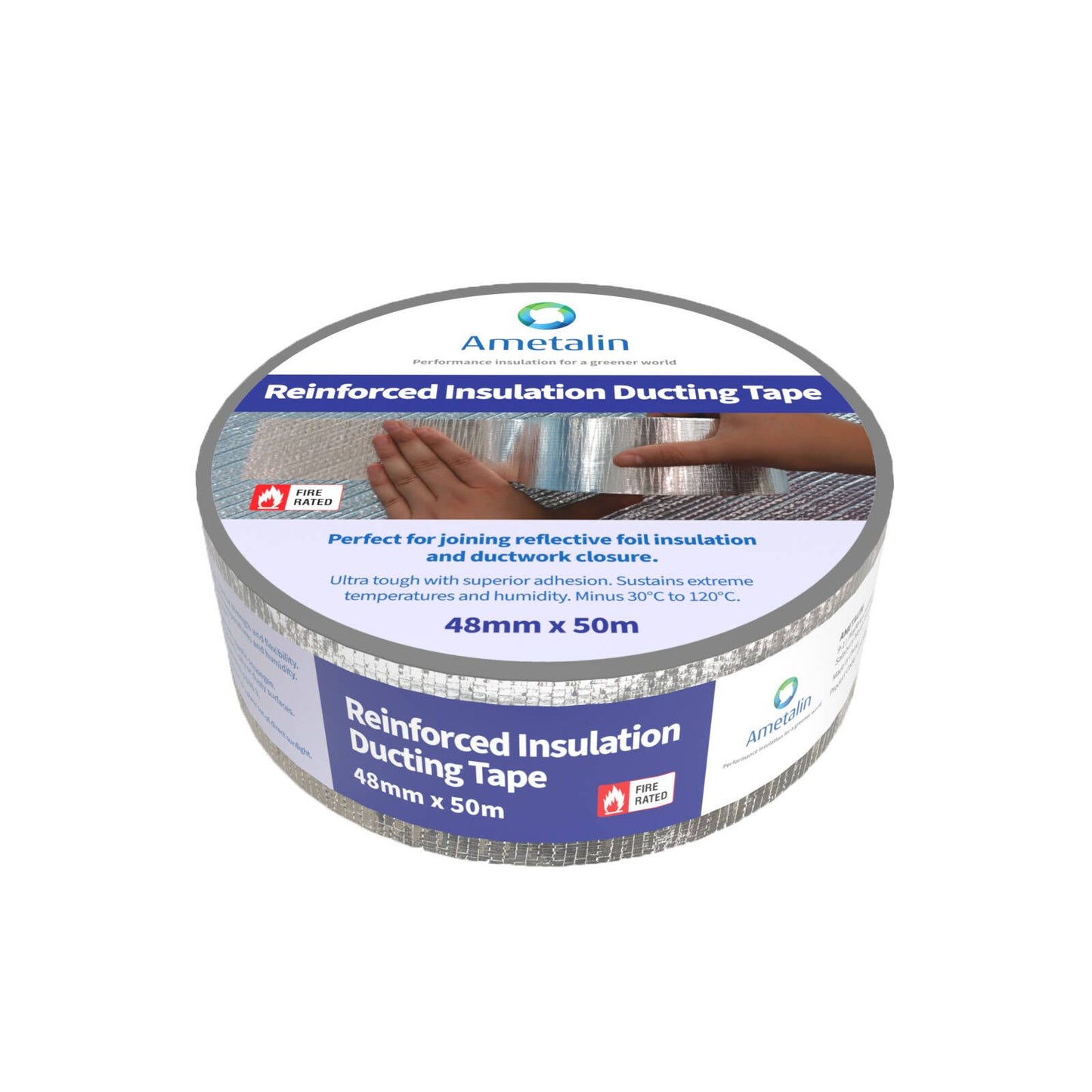 Ametalin Reinforced Insulation Ducting Tape - 48mm x 50m